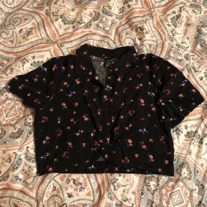 Floral Crop Top
